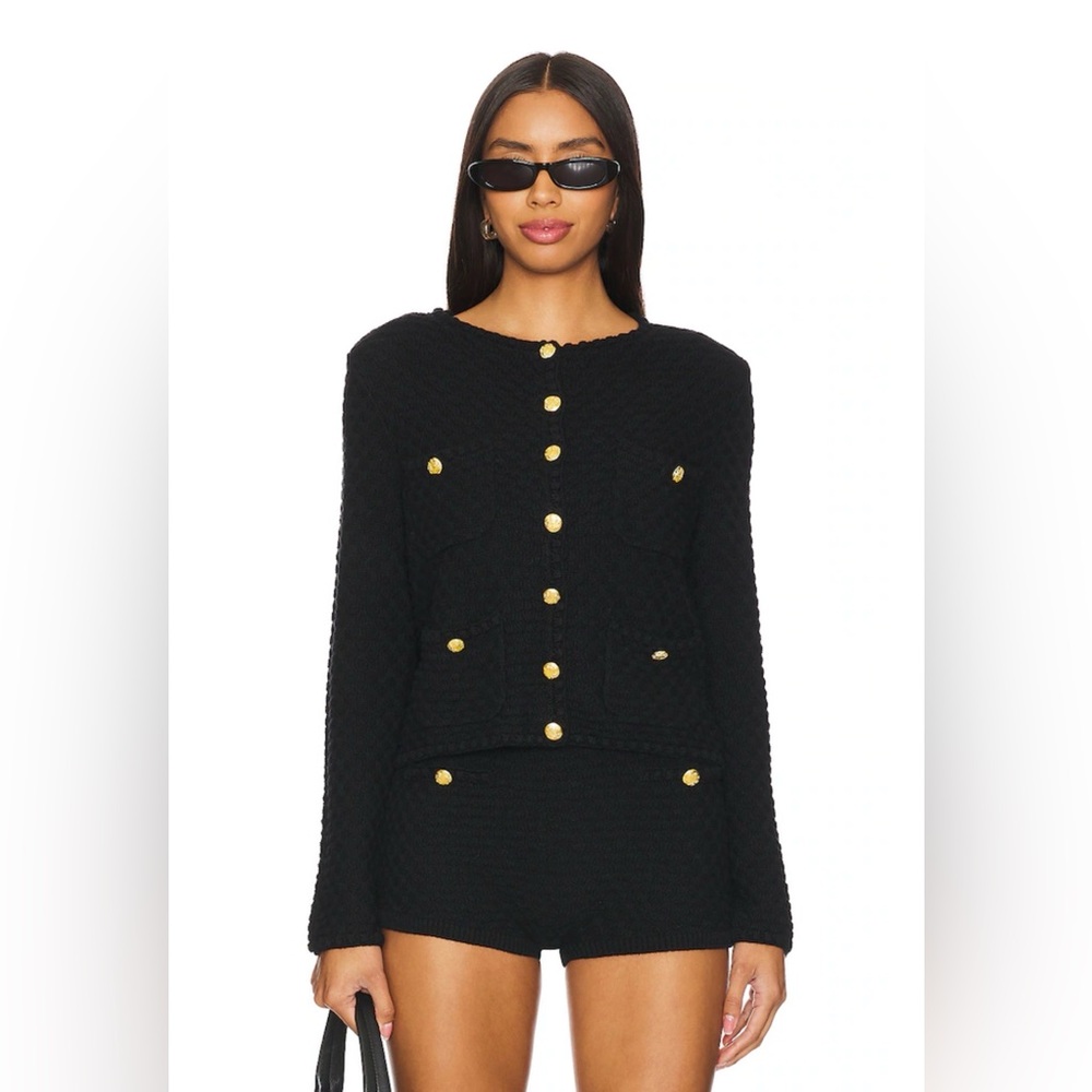 Majorelle Evaline Cardigan, Sz. XS in Black - Picture 2 of 3